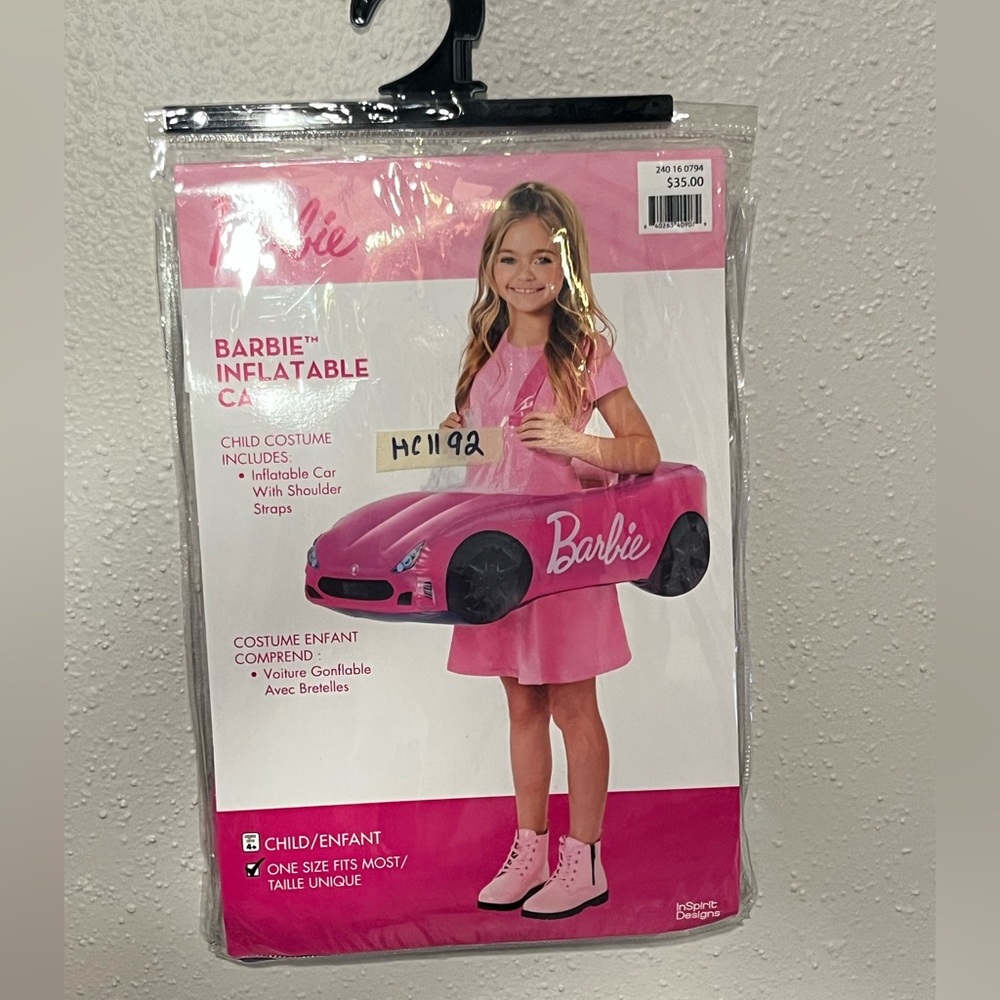 Barbie Inflatable Car Costume